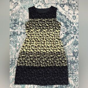 RED Valentino Black Sheath Dress Sleeveless Scoop Neck IT 40 / US 4